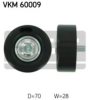 SKF VKM 60009 Deflection/Guide Pulley, v-ribbed belt